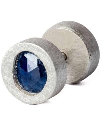 Parts Of 4 Orecchino a bottone in argento sterling - Blu