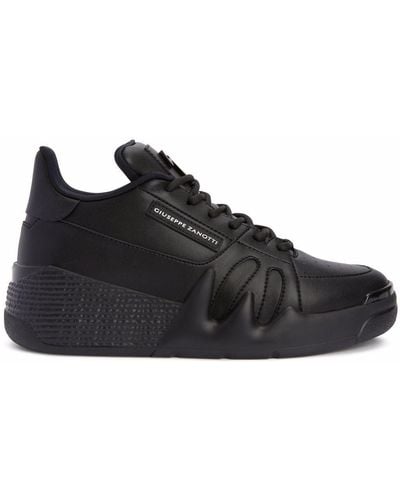 Giuseppe Zanotti Talon Paneled Sneakers - Black