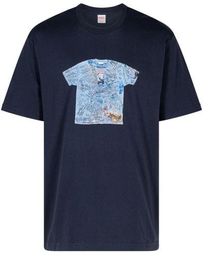 Supreme 30th Anniversary First T-shirt - Blue