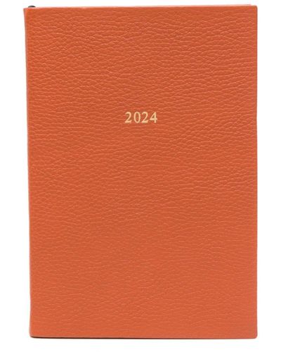 Aspinal of London Agenda 2023 format A5 - Orange