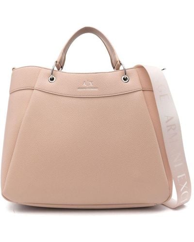 Armani Exchange Handtasche mit Logo - Pink