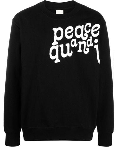 Museum of Peace & Quiet Sweatshirt mit rundem Ausschnitt - Schwarz