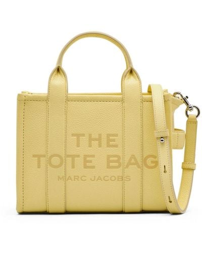 Marc Jacobs The Small Leather Tote Leren Shopper - Metallic