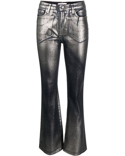 Madison Maison Jeans Met Metallic-effect - Grijs