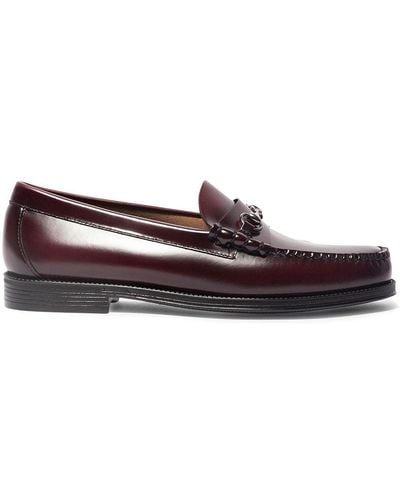 G.H. Bass & Co. Mocassins Lincoln Easy Weejuns en cuir - Rouge