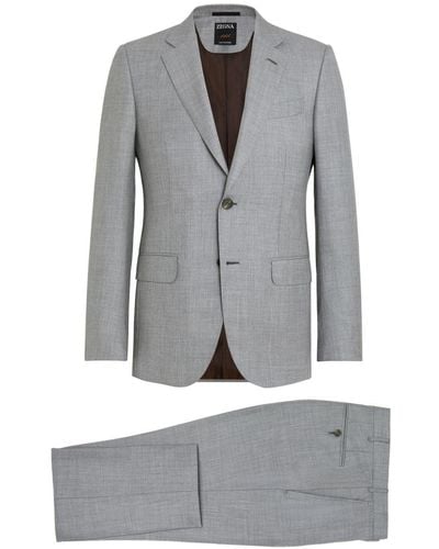Zegna Oasi Cashmere two-piece suit - Gris