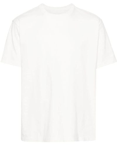 Bottega Veneta Crew-neck Cotton T-shirt - Wit