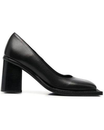 Ninamounah Howl Leather Court Shoes - Black
