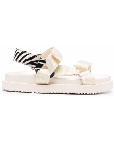 Buttero Vara Strappy Sandals - White