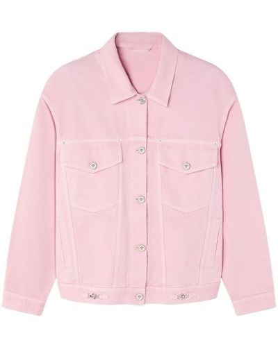 Versace メドゥーサ '95 デニムジャケット - ピンク