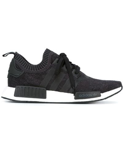 adidas Nmd_r1 Primeknit "winter Wool" Sneakers - Black
