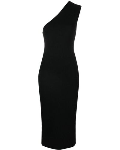 GAUGE81 Arriba ワンショルダー ドレス - ブラック
