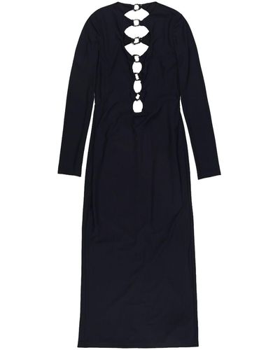 Burberry Open-back Corrine Dress - Black