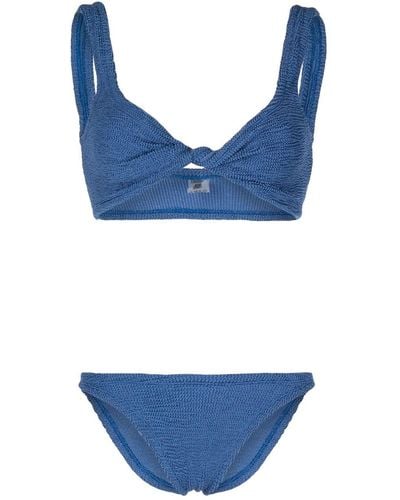 Hunza G Juno Bikini Set - Blue