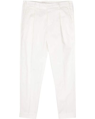 PT Torino Rebel Cropped Trousers - White
