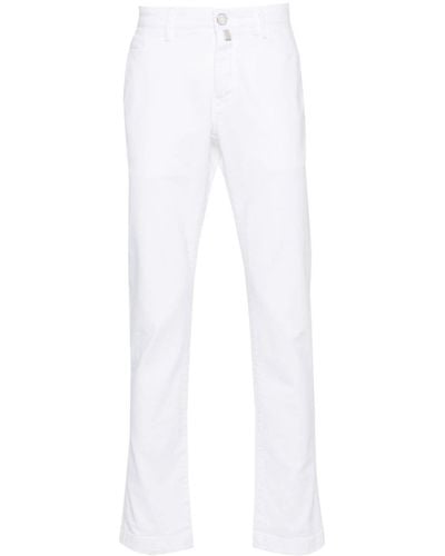Jacob Cohen Bobby Low-rise Slim-fit Jeans - White