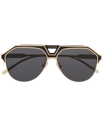 Dolce & Gabbana Gafas de sol estilo aviador - Negro