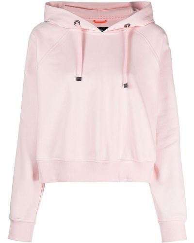 Parajumpers Letta Logo-tape Hoodie - Pink