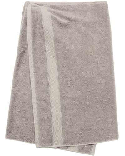 Balenciaga Cotton Towel Skirt - Grey
