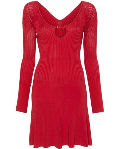 Jacquemus La Mini Robe Mini Dress - Red