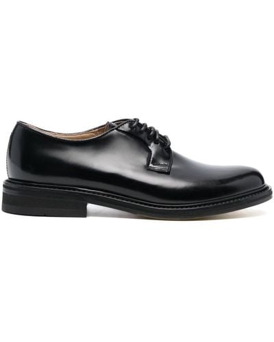 Doucal's Chaussures en cuir à lacets - Noir