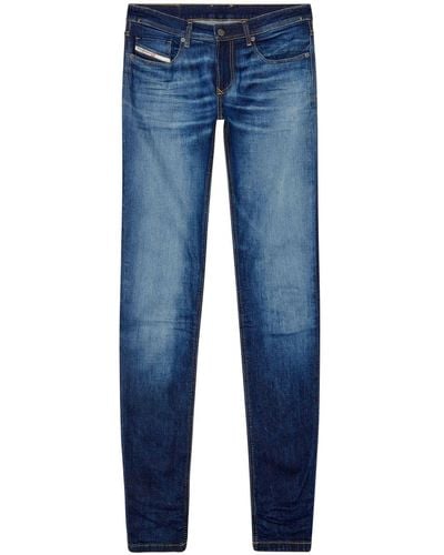 DIESEL 1979 Sleenker Low-rise Jeans - Blue