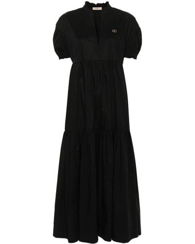 Twin Set ティアード ドレス - ブラック