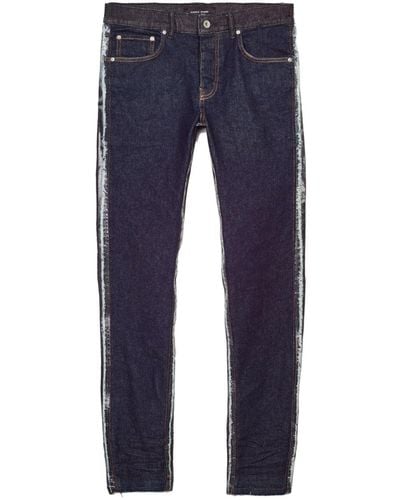 Purple Brand Tief sitzende P001 Skinny-Jeans - Blau