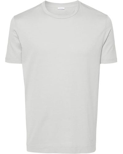 Malo T-Shirt mit rundem Ausschnitt - Weiß