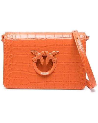Pinko Mini sac porté épaule Love Click - Orange