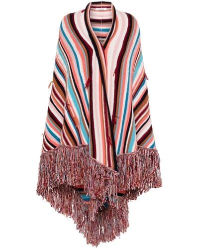 Dorothee Schumacher Moment Of Joy Ii Knitted Shawl Scarf - Red