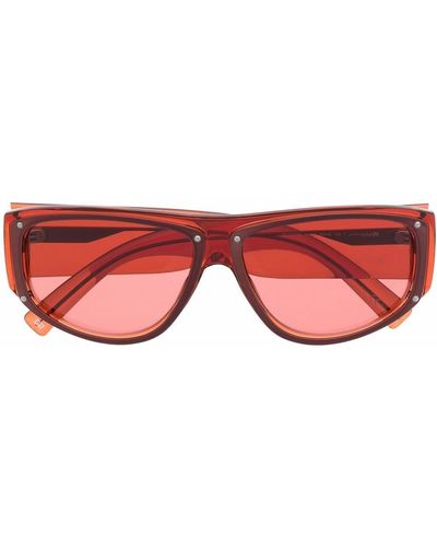 Givenchy Zonnebril Met Vierkant Montuur - Rood
