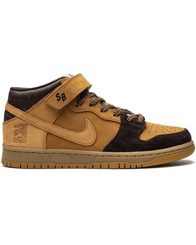 Nike Sb Dunk Mid Pro "lewis Marnell" Sneakers - Brown