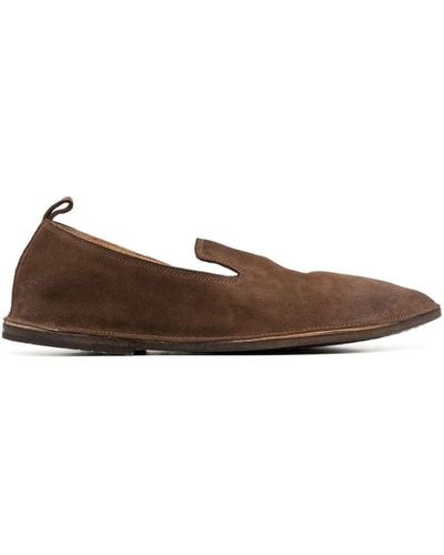 Marsèll Strasacco Suede Loafers - Brown