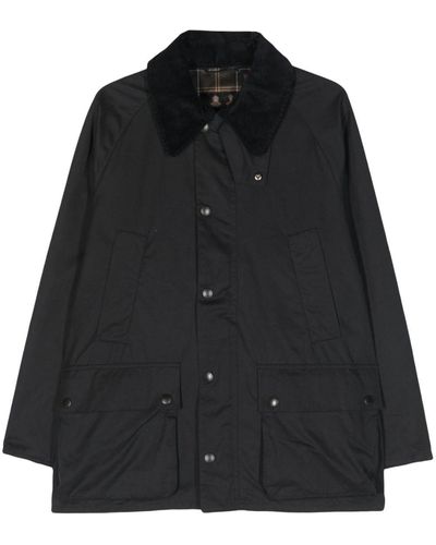 Barbour Bedale Waxed Jacket - Black