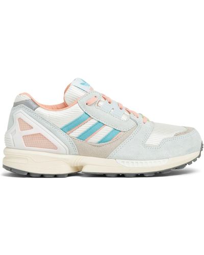 adidas Zx 8000 Low-top Suede Sneakers - White
