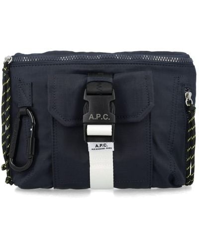 A.P.C. Sac banane Trek - Bleu