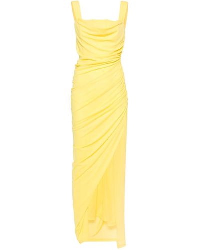 STAUD Stormi Off-shoulder Gown - Yellow