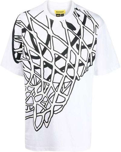 Market X Smiley® In The Net T-shirt - White