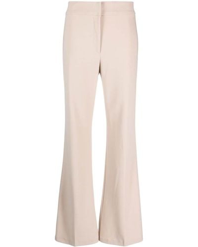 DKNY High-waist Flared Trousers - Natural