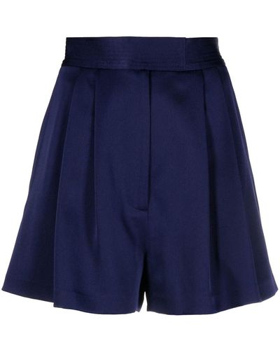 Alex Perry Kurze Porter Shorts - Blau