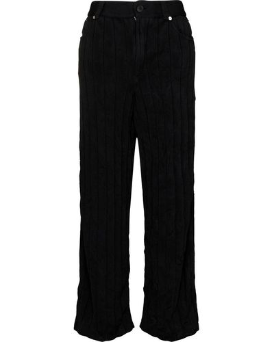 Balenciaga Pantaloni con applicazione - Nero