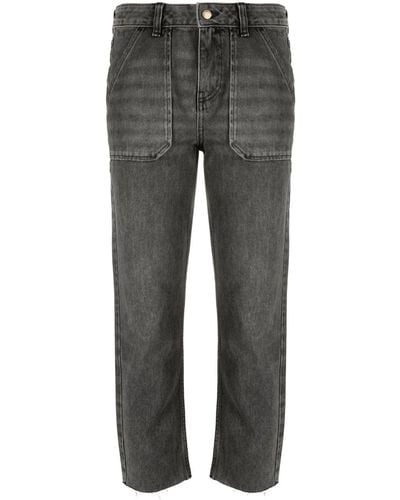 Ba&sh Straight Jeans - Grijs