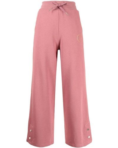 Armani Exchange Pantalones de chándal con logo - Rosa