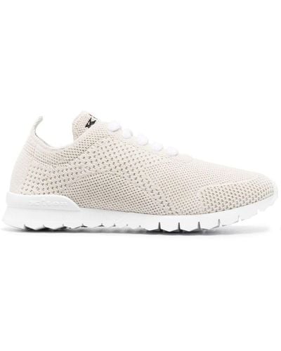 Kiton Perforierte Sneakers - Weiß