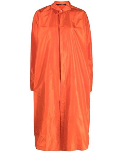Sofie D'Hoore Vestido camisero Dabbs de seda - Naranja