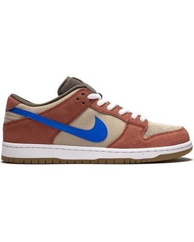 Nike Sb Dunk Low Pro "corduroy" Sneakers - Brown