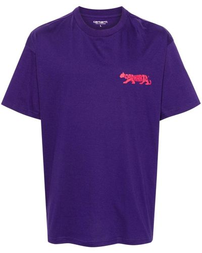 Carhartt Rocky Organic Cotton T-shirt - Purple