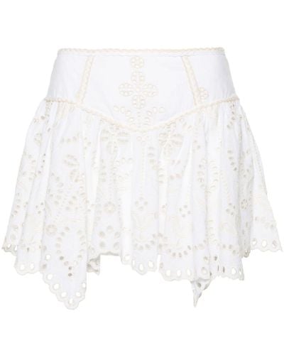 Charo Ruiz Pauline mini skirt - Bianco