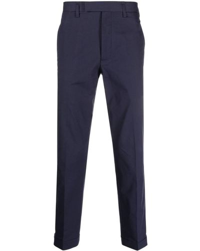 Neil Barrett Broek Met Enkelrits - Blauw